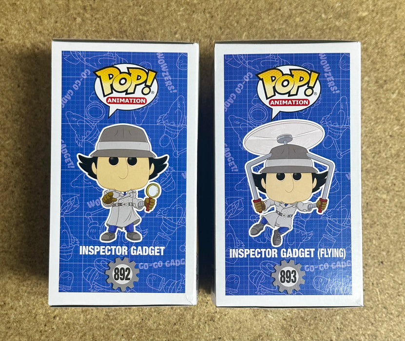 Funko Pop! Animation Inspector Gadget W/ Magnifying Glass & (Flying) Set Of 2 - for just $23! 