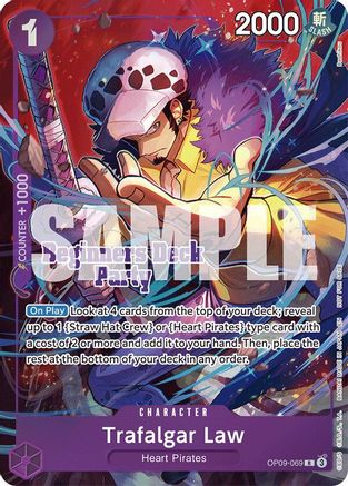 Trafalgar Law (Beginners Deck Party [ST-23] - [ST-28] Winner Pack) (OP09-069) - One Piece Promotion Cards Foil - for just $20.58! 