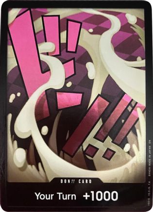 DON!! Card (Katakuri) (Double Pack Set Vol. 7) - A Fist of Divine Speed Foil - for just $1.90! 