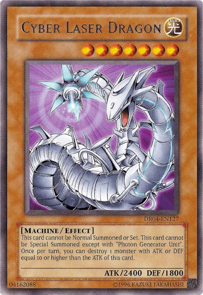 Cyber Laser Dragon [DR04-EN127] Rare - for just $4! 