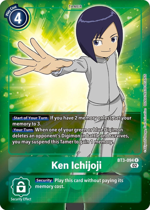 Ken Ichijoji [BT3-094] (Alternate Art) [Starter Deck: Ragnaloardmon] - Just $0.09! Shop now at Retro Gaming of Denver