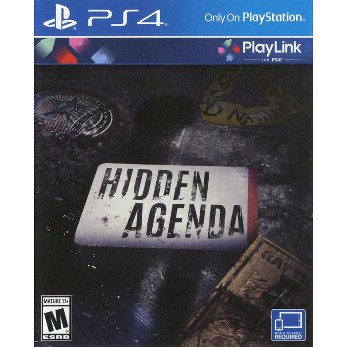 Hidden Agenda (Playstation 4) - Just $0! Shop now at Retro Gaming of Denver