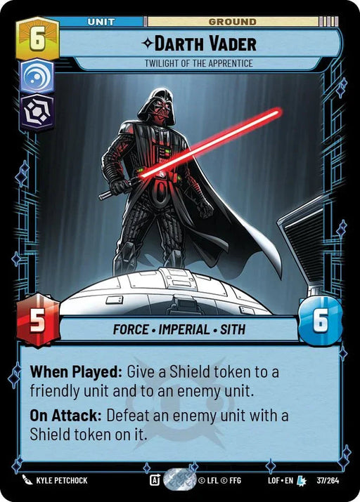 Darth Vader - Twilight of the Apprentice (37/264) (37/264) [Legends of the Force] - for just $2.55! 