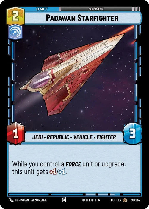 Padawan Starfighter (60/264) (60/264) [Legends of the Force] - for just $0.10! 