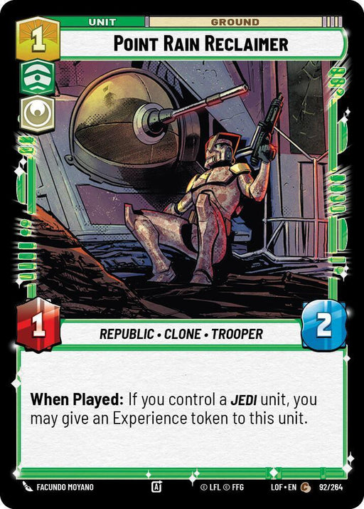 Point Rain Reclaimer (92/264) (92/264) [Legends of the Force] - for just $0.10! 