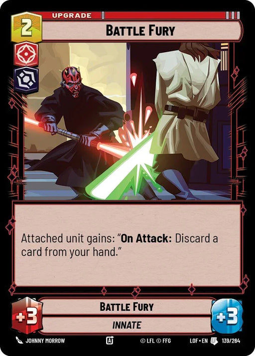Battle Fury (139/264) (139/264) [Legends of the Force] - for just $0.10! 