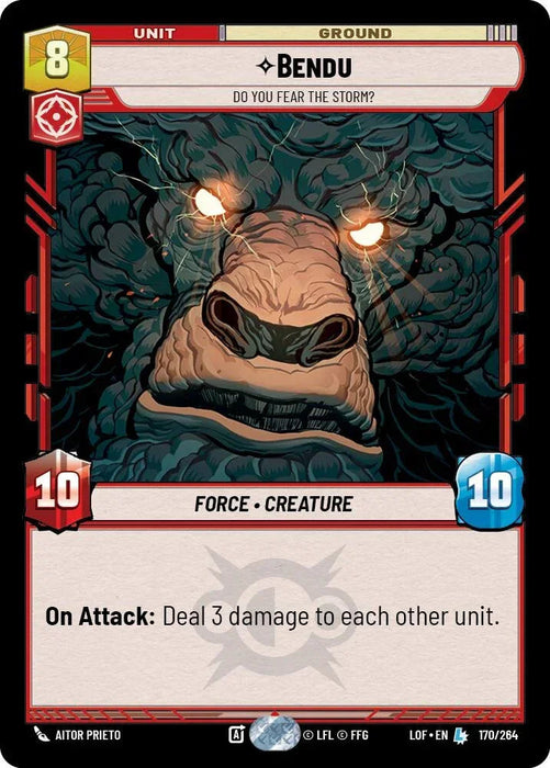Bendu - Do You Fear the Storm? (170/264) (170/264) [Legends of the Force] - for just $0.30! 