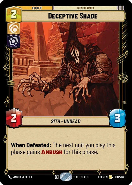 Deceptive Shade (180/264) (180/264) [Legends of the Force] - for just $0.15! 