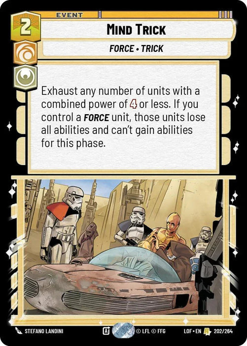 Mind Trick (202/264) (202/264) [Legends of the Force] - for just $0.10! 