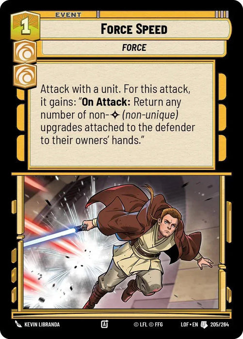 Force Speed (205/264) (205/264) [Legends of the Force] - for just $0.10! 