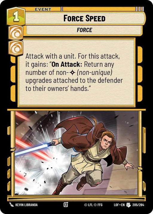 Force Speed (205/264) (205/264) [Legends of the Force] - for just $0.10! 