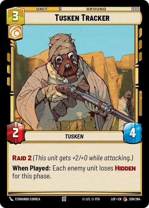 Tusken Tracker (209/264) (209/264) [Legends of the Force] - for just $0.10! 