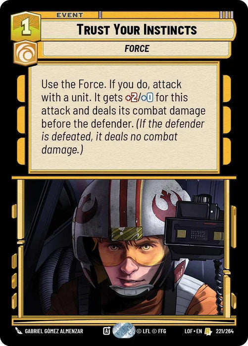 Trust Your Instincts (221/264) (221/264) [Legends of the Force] - for just $0.20! 