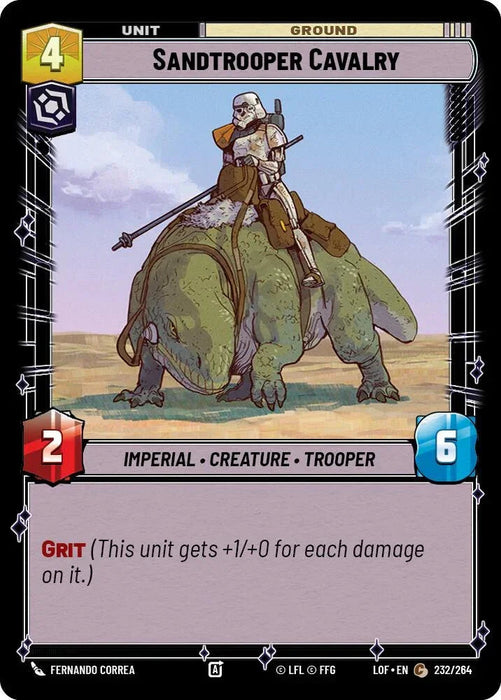 Sandtrooper Cavalry (232/264) (232/264) [Legends of the Force] - for just $0.10! 