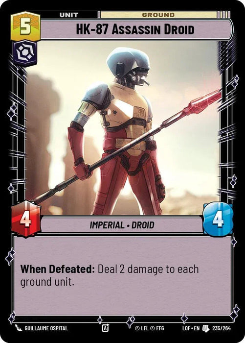 HK-87 Assassin Droid (235/264) (235/264) [Legends of the Force] - for just $0.10! 