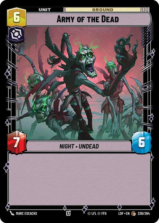 Army of the Dead (236/264) (236/264) [Legends of the Force] - for just $0.10! 