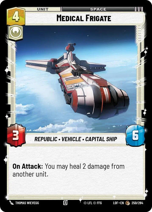 Medical Frigate (250/264) (250/264) [Legends of the Force] - for just $0.10! 