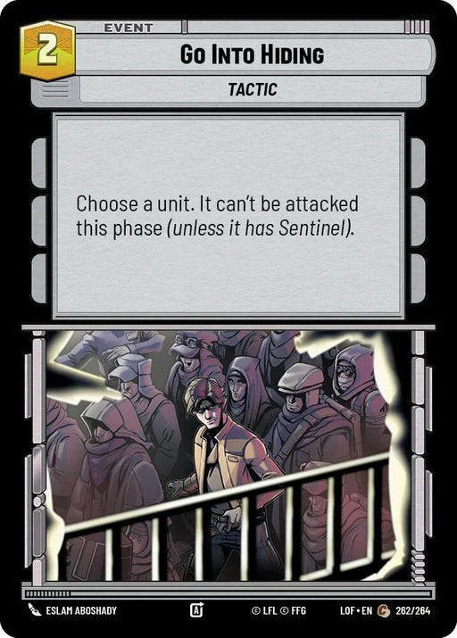 Go Into Hiding (262/264) (262/264) [Legends of the Force] - for just $0.10! 