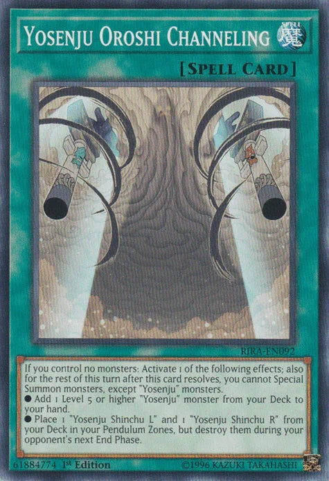 Yosenju Oroshi Channeling [RIRA-EN092] Common - for just $0.10! 