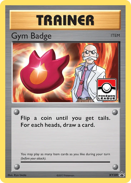 Gym Badge (XY209) (Blaine) [XY: Black Star Promos] - for just $5.75! 