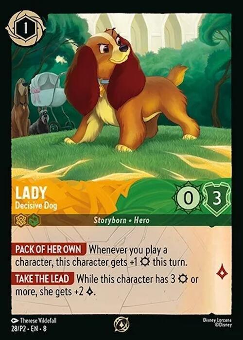 Lady - Decisive Dog (28/P2) [Promo Cards] - for just $0.45! 