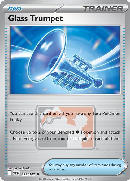 Glass Trumpet (135/142) [League & Championship Cards] - for just $0.10! 