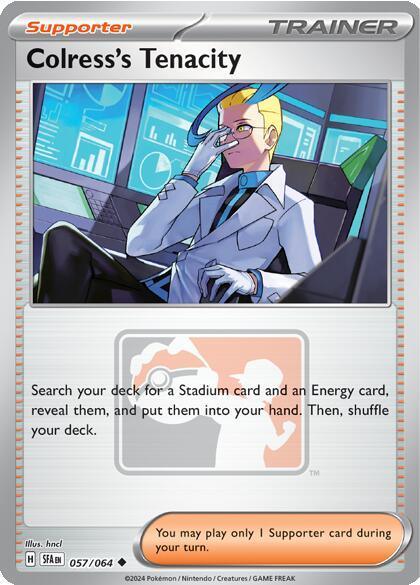 Colress's Tenacity (057/064) [League & Championship Cards] - for just $0.25! 
