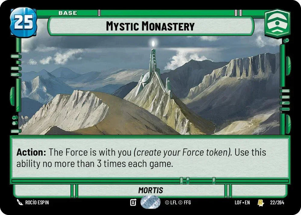 Mystic Monastery (022/264) (022/264) [Legends of the Force] - for just $0.10! 