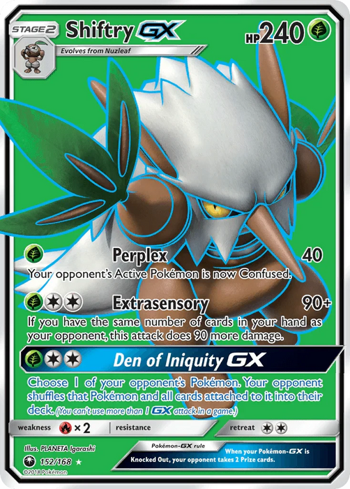Shiftry GX (152/168) [Sun & Moon: Celestial Storm] - for just $2.25! 