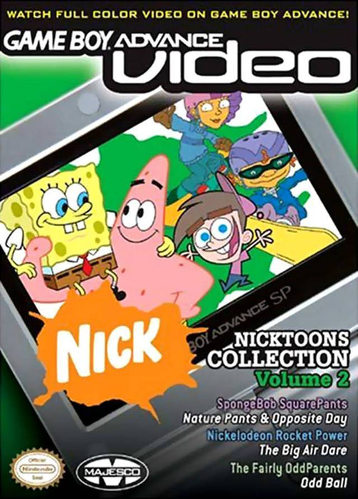 Gameboy Advance Video: Nicktoons Collection Vol2 (Gameboy Advance) - for just $0! 