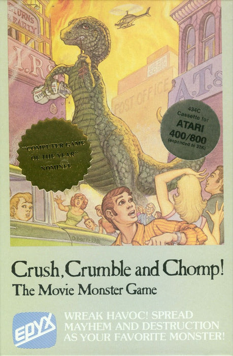 Crush, Crumble, and Chomp! (Atari 400/800) - for just $0! 