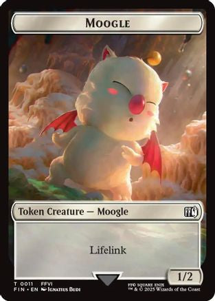 Moogle (0011) // Copy (0001) Double-Sided Token (FIN-11 // 1) - FINAL FANTASY Foil - for just $0.02! 