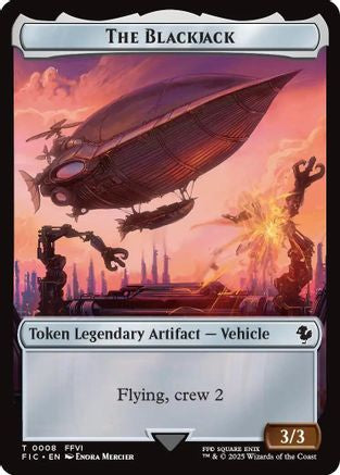 The Blackjack // The Monarch Double-Sided Token (FIC-8 // 11) - Commander: FINAL FANTASY - for just $0.04! 