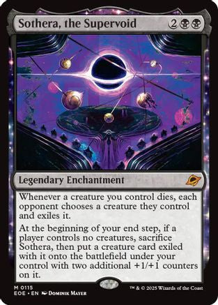 Sothera, the Supervoid (EOE-115) - Edge of Eternities Foil - for just $1.24! 