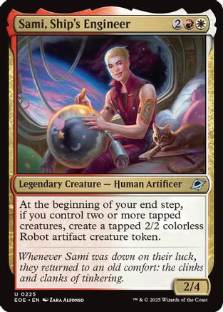 Sami, Ship's Engineer (EOE-225) - Edge of Eternities - for just $0.02! 