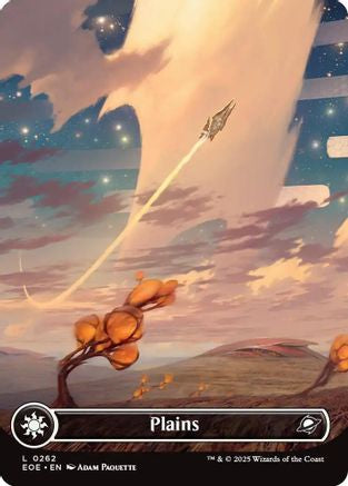 Plains (0262) (Borderless) (EOE-262) - Edge of Eternities - for just $0.22! 