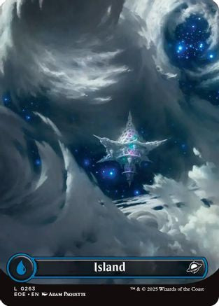 Island (0263) (Borderless) (EOE-263) - Edge of Eternities - for just $0.31! 