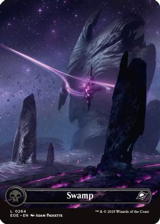 Swamp (0264) (Borderless) (EOE-264) - Edge of Eternities Foil - for just $0.40! 