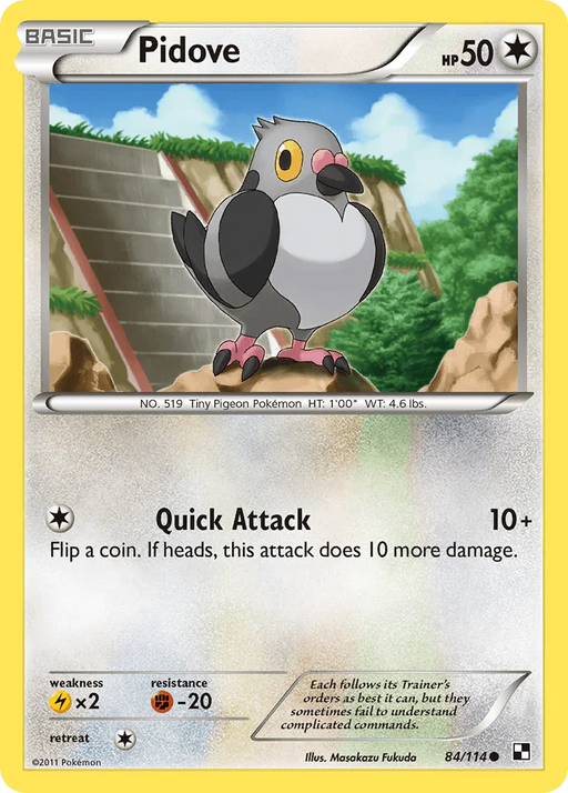 Pidove (84/114) [Black & White: Base Set] - for just $0.15! 