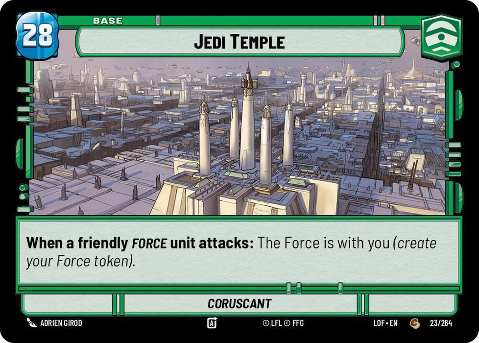 Jedi Temple // Experience (023/264 // T01/T03) (023/264 // T01/T03) [Legends of the Force] - for just $0.10! 