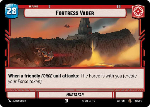 Fortress Vader // Force (026/264 // T03/T03) (026/264 // T03/T03) [Legends of the Force] - for just $0.10! 