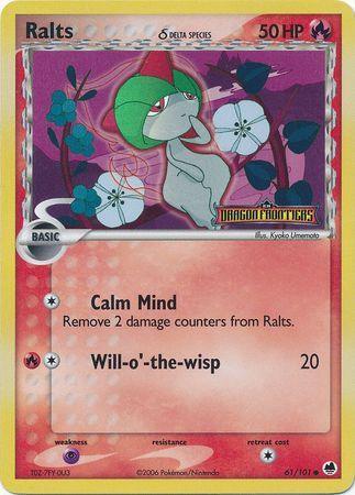 Ralts (61/101) (Delta Species) (Stamped) [EX: Dragon Frontiers] - for just $14! 