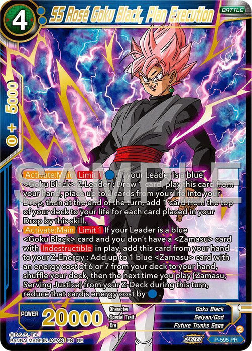 SS Rose Goku Black, Plan Execution (Premium Anniversary Box 2025) (P-595) [Promotion Cards] - for just $1.95! 