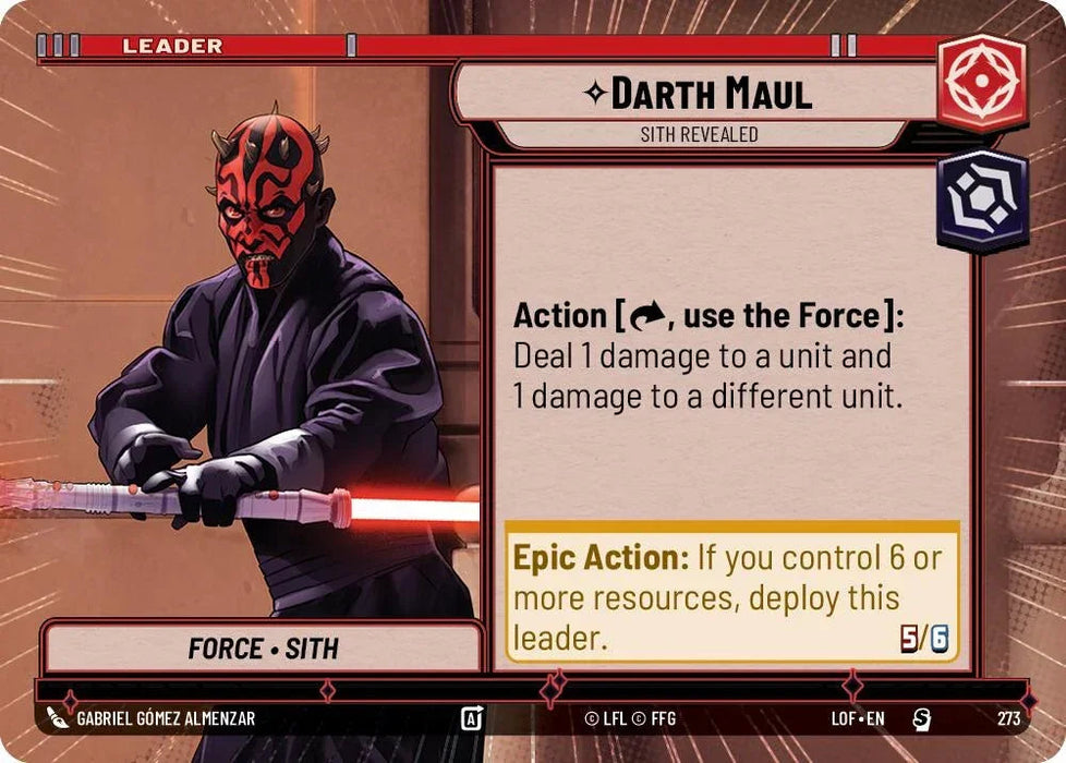 Darth Maul (273) - Sith Revealed (Hyperspace) (273) [Legends of the Force] - for just $0.20! 