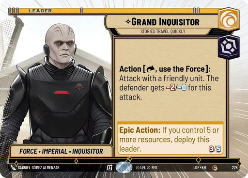 Grand Inquisitor (278) - Stories Travel Quickly (Hyperspace) (278) [Legends of the Force] - for just $0.10! 