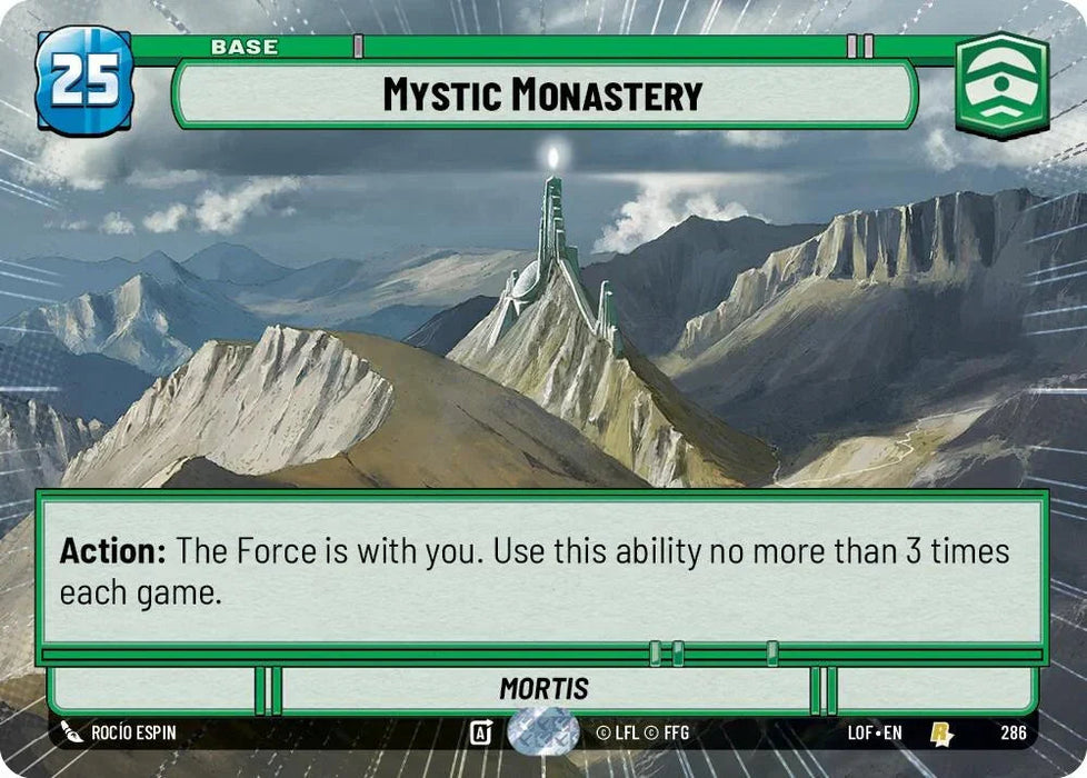 Mystic Monastery (286) (Hyperspace) (286) [Legends of the Force] - for just $0.25! 