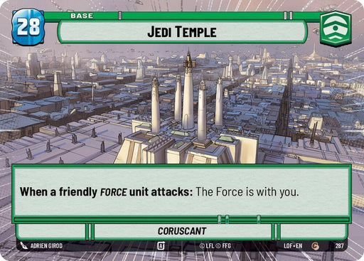 Jedi Temple // Force (287 // t04) (Hyperspace) (287 // T04) [Legends of the Force] - for just $0.10! 