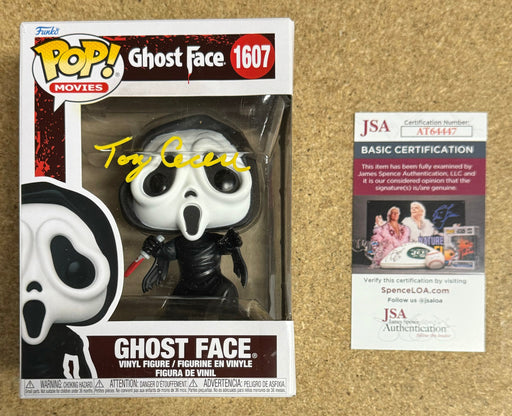 Tony Cecere Signed Ghost Face Scream 2024 Funko Pop! #1607 With JSA COA - for just $100! 