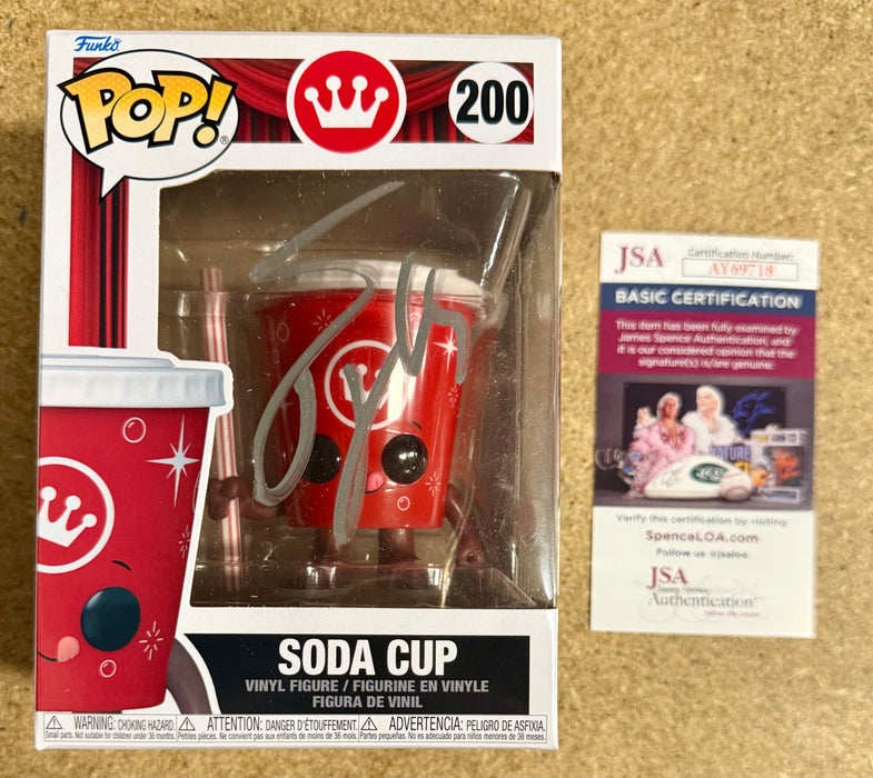 Comedian Tracy Morgan Signed Movie Theater Soda Cup Funko Pop! #200 With JSA COA - for just $120! 