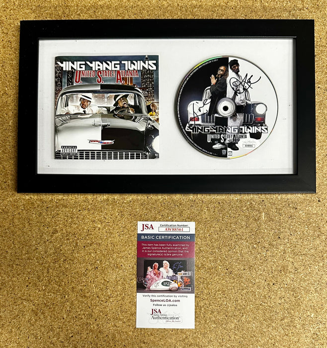 Framed & Signed Kaine Of Ying Yang Twins United States Of Atlanta CD With JSA COA - for just $120! 